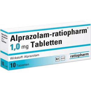 ALPRAZOLAM 1MG RATIOPHARM